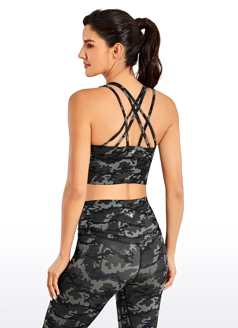 Nakedfeel Longline Bra Strappy Back - Image 14