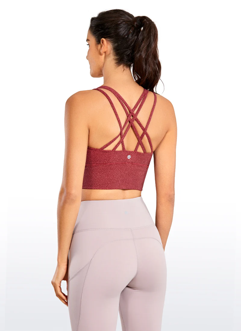 Nakedfeel Longline Bra Strappy Back - Image 23