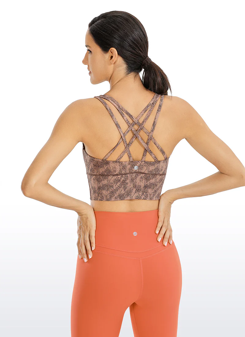Nakedfeel Longline Bra Strappy Back - Image 40