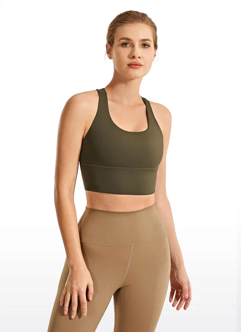 Nakedfeel Longline Bra Strappy Back - Image 47