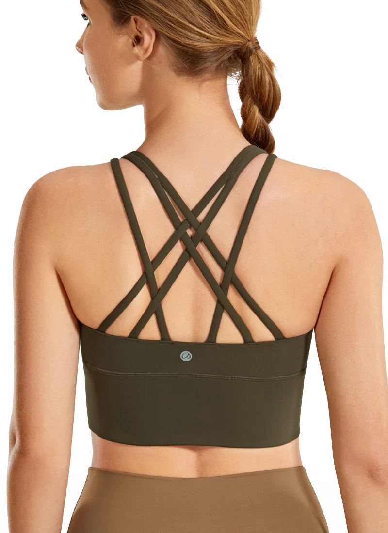 Nakedfeel Longline Bra Strappy Back - Image 49
