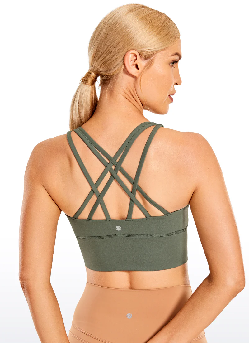 Nakedfeel Longline Bra Strappy Back - Image 6