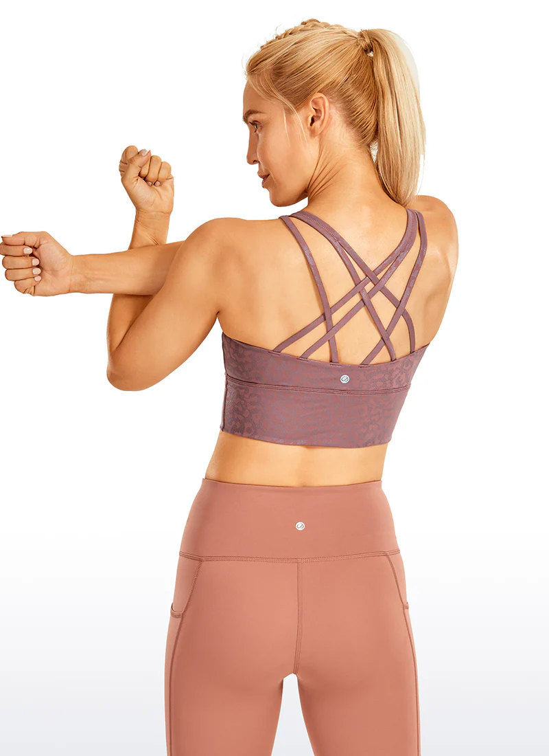 Nakedfeel Longline Bra Strappy Back - Image 63