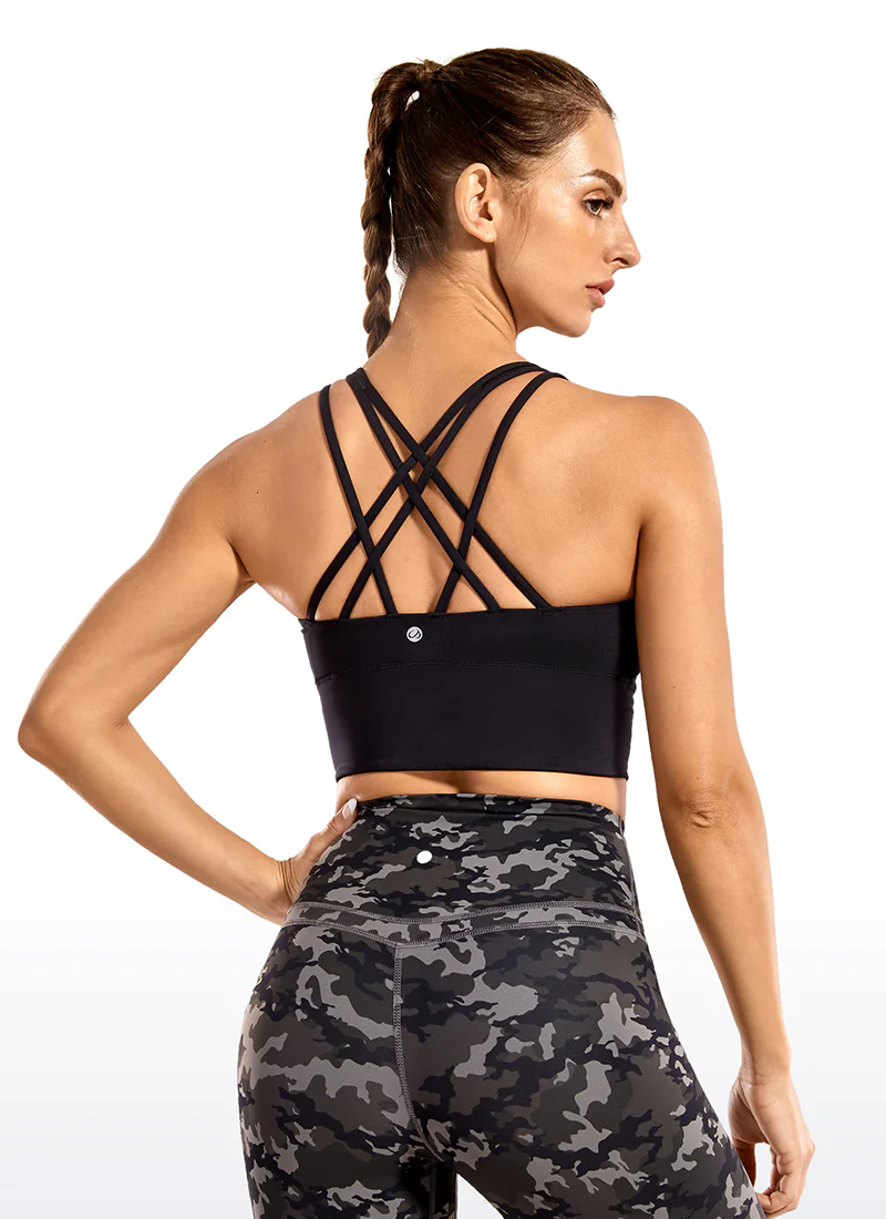 Nakedfeel Longline Bra Strappy Back - Image 8