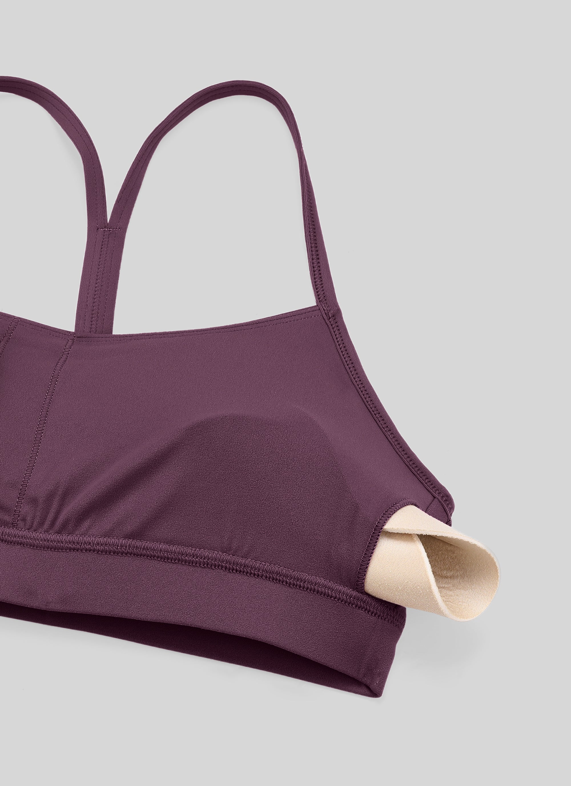 Butterluxe Y Back Spaghetti Thin Strap Bra - Image 5