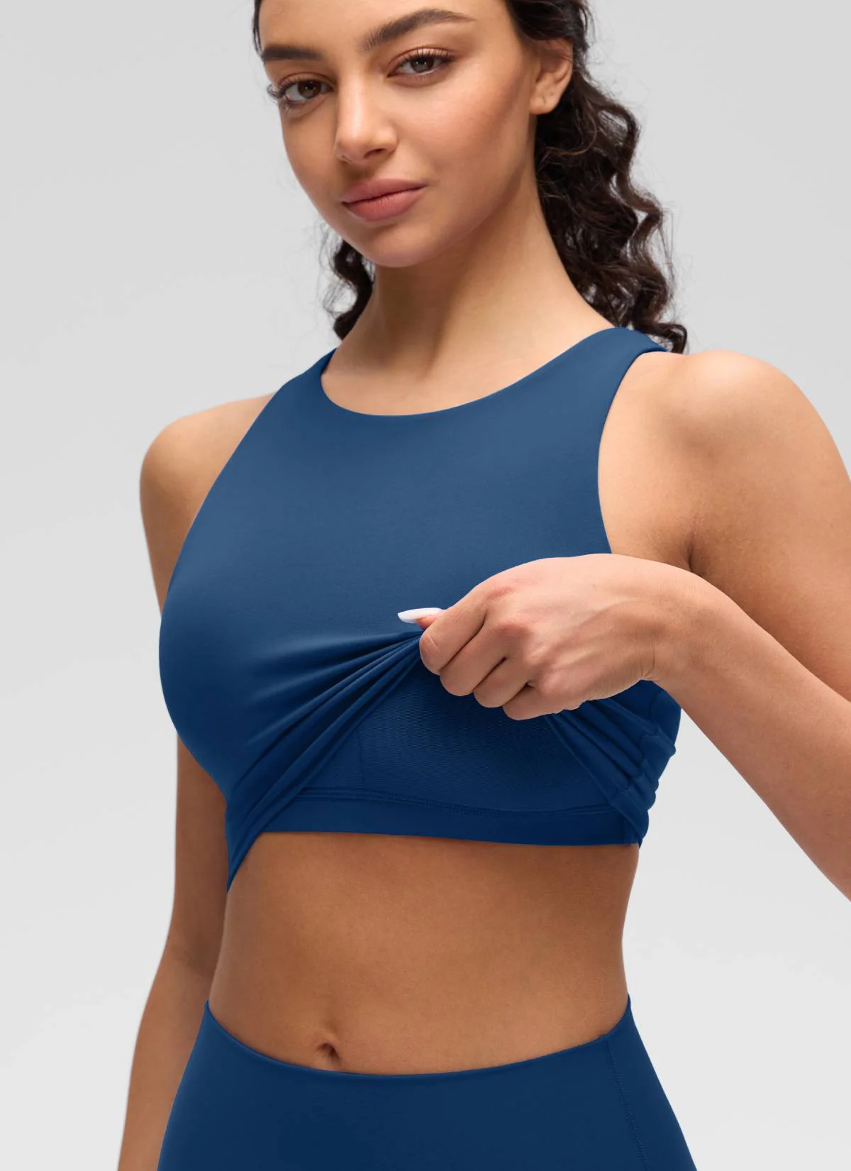 Butterluxe High Neck Racerback Tank - Image 16
