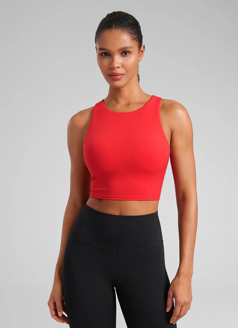 Butterluxe High Neck Racerback Tank - Image 18