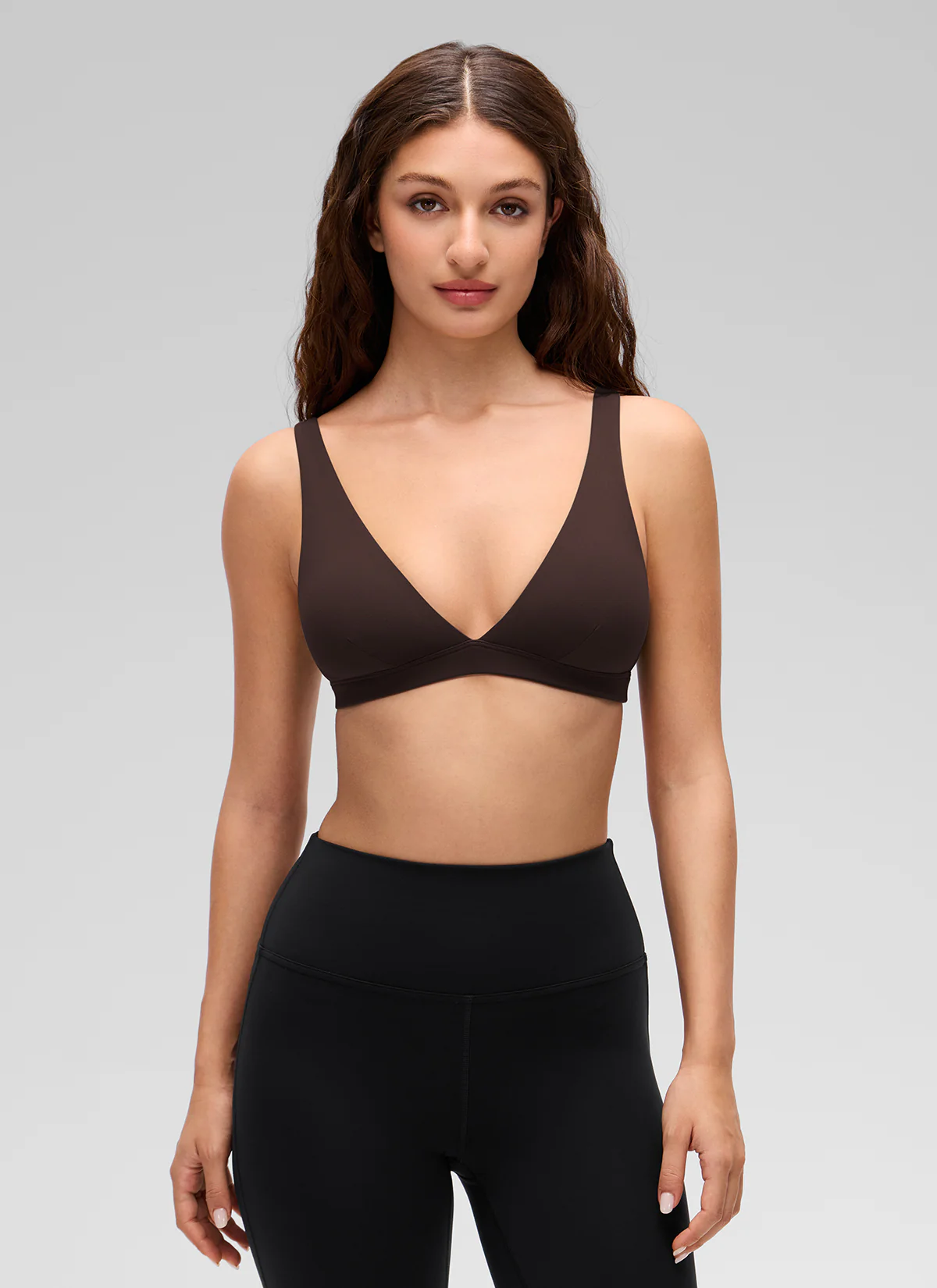 Butterluxe Soft Double Lined V Neck Sports Bra - Image 5