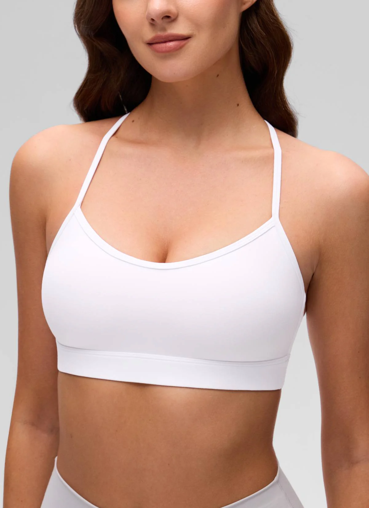Butterluxe Thin Strap Cross Back Sports Bra - Image 17