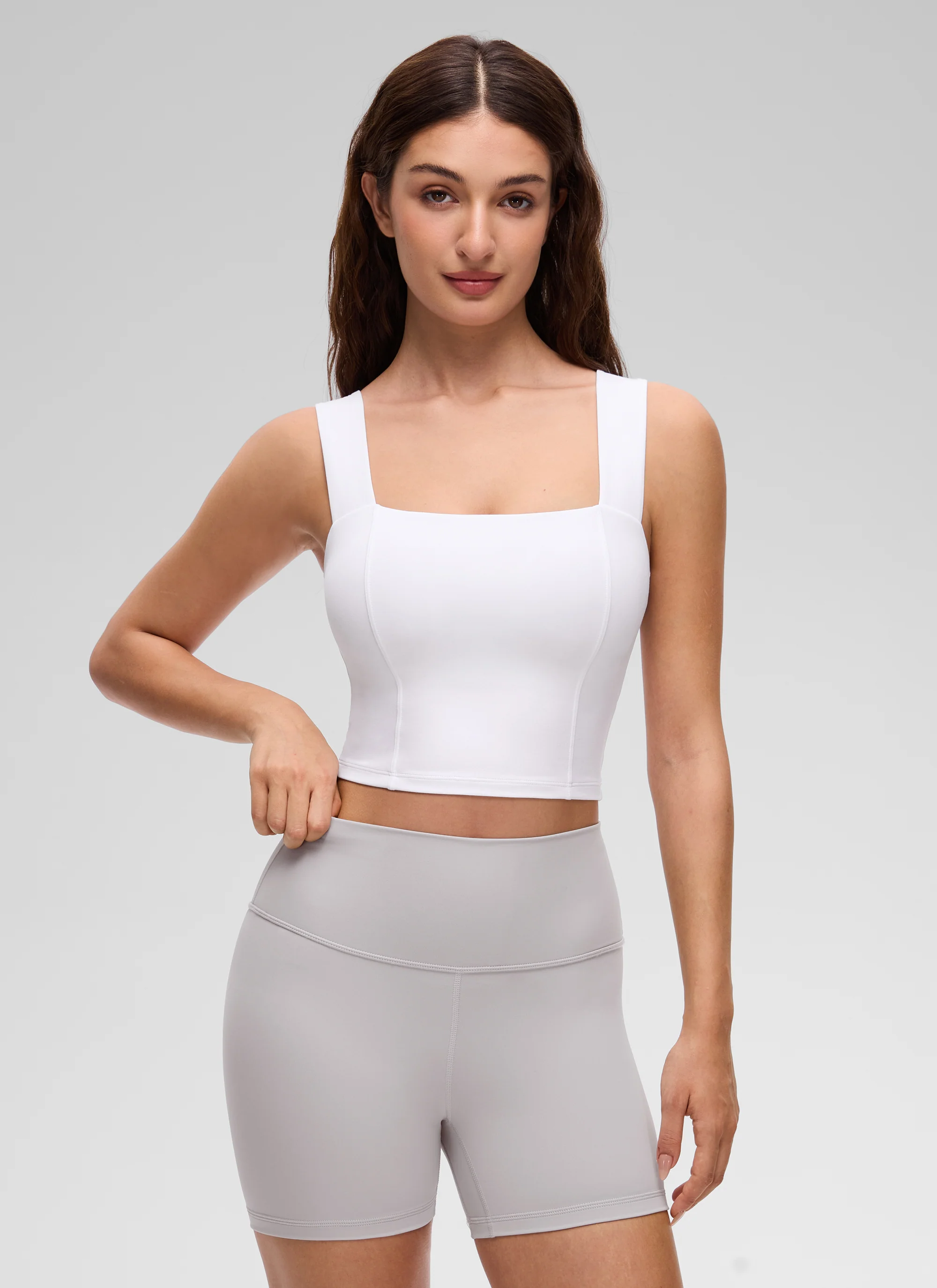 Butterluxe Wide Straps Built in Bra Tank - Image 14
