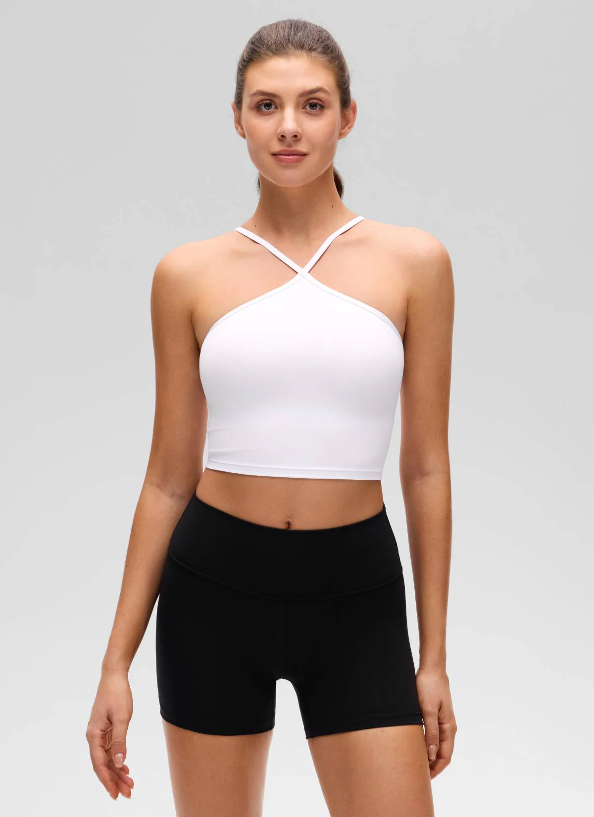 Butterluxe Cross Halter Built in Bra Tank - Image 16