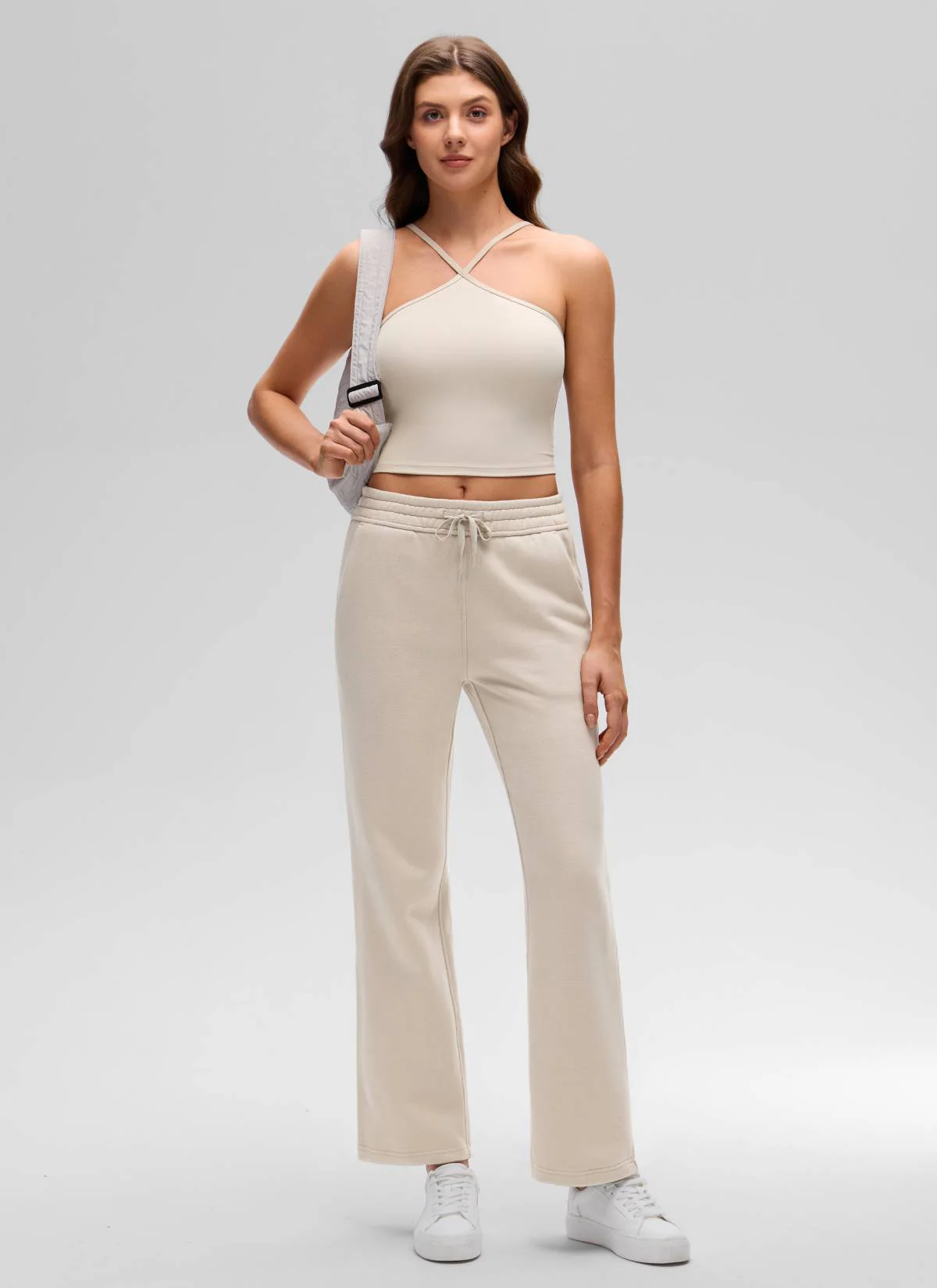 Butterluxe Cross Halter Built in Bra Tank - Image 3