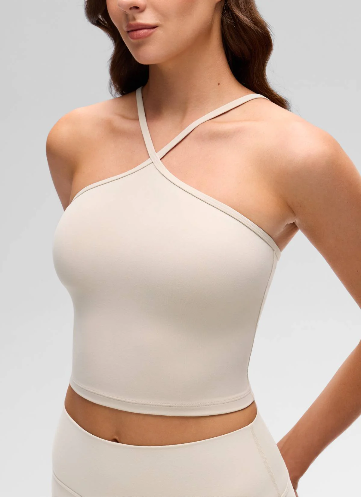 Butterluxe Cross Halter Built in Bra Tank - Image 4