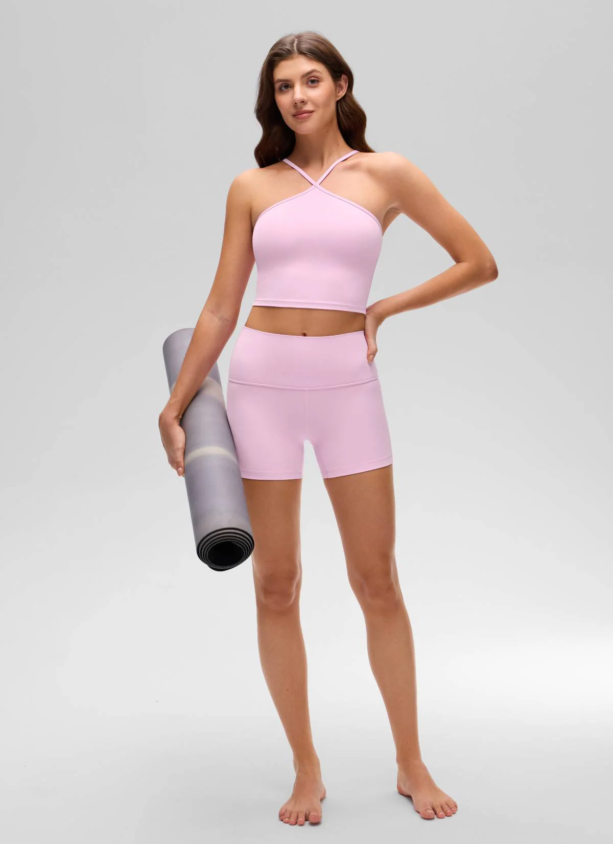 Butterluxe Cross Halter Built in Bra Tank - Image 8