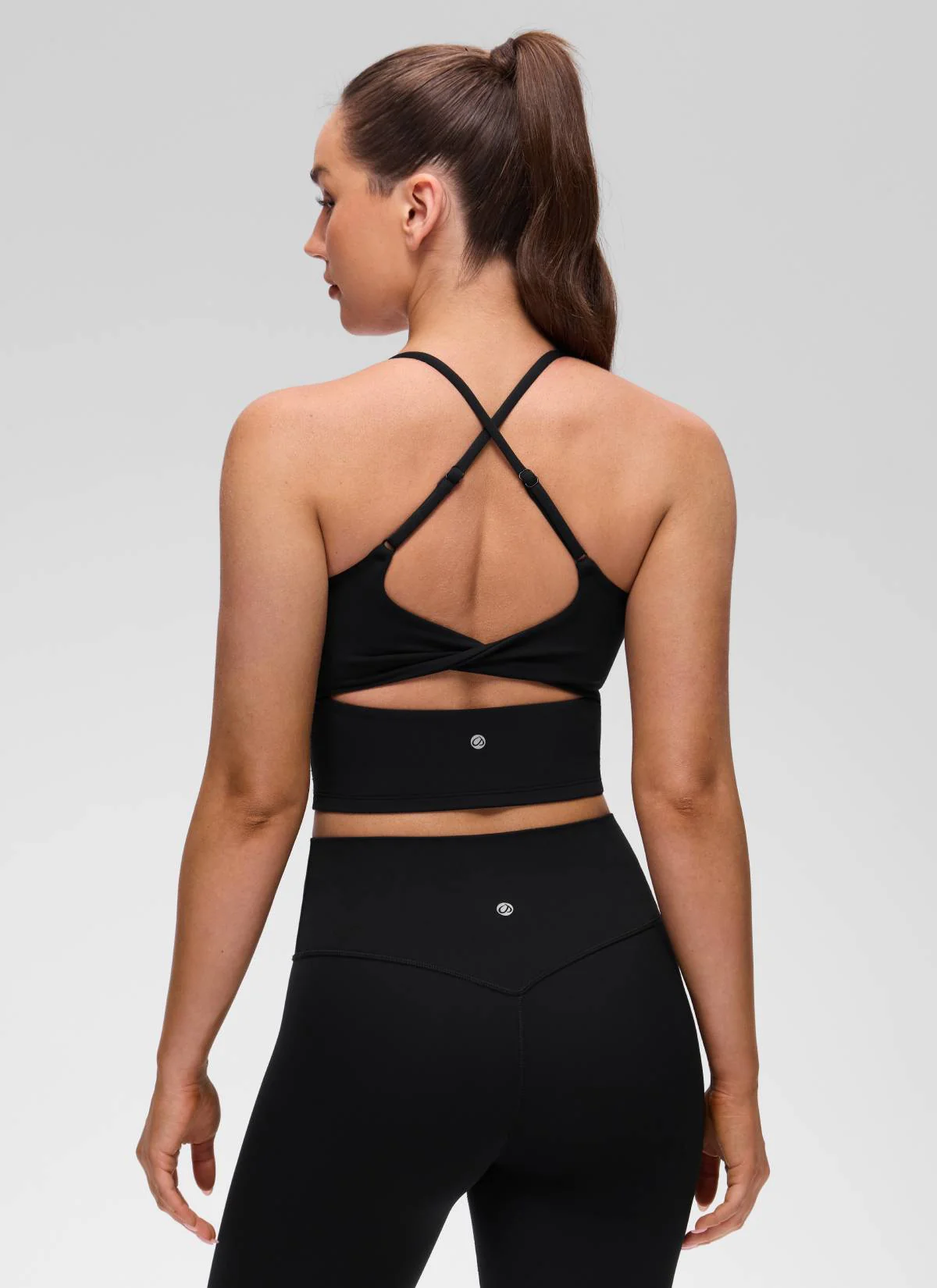 Butterluxe Twist Cross Back Built in Bra Tank - Image 16