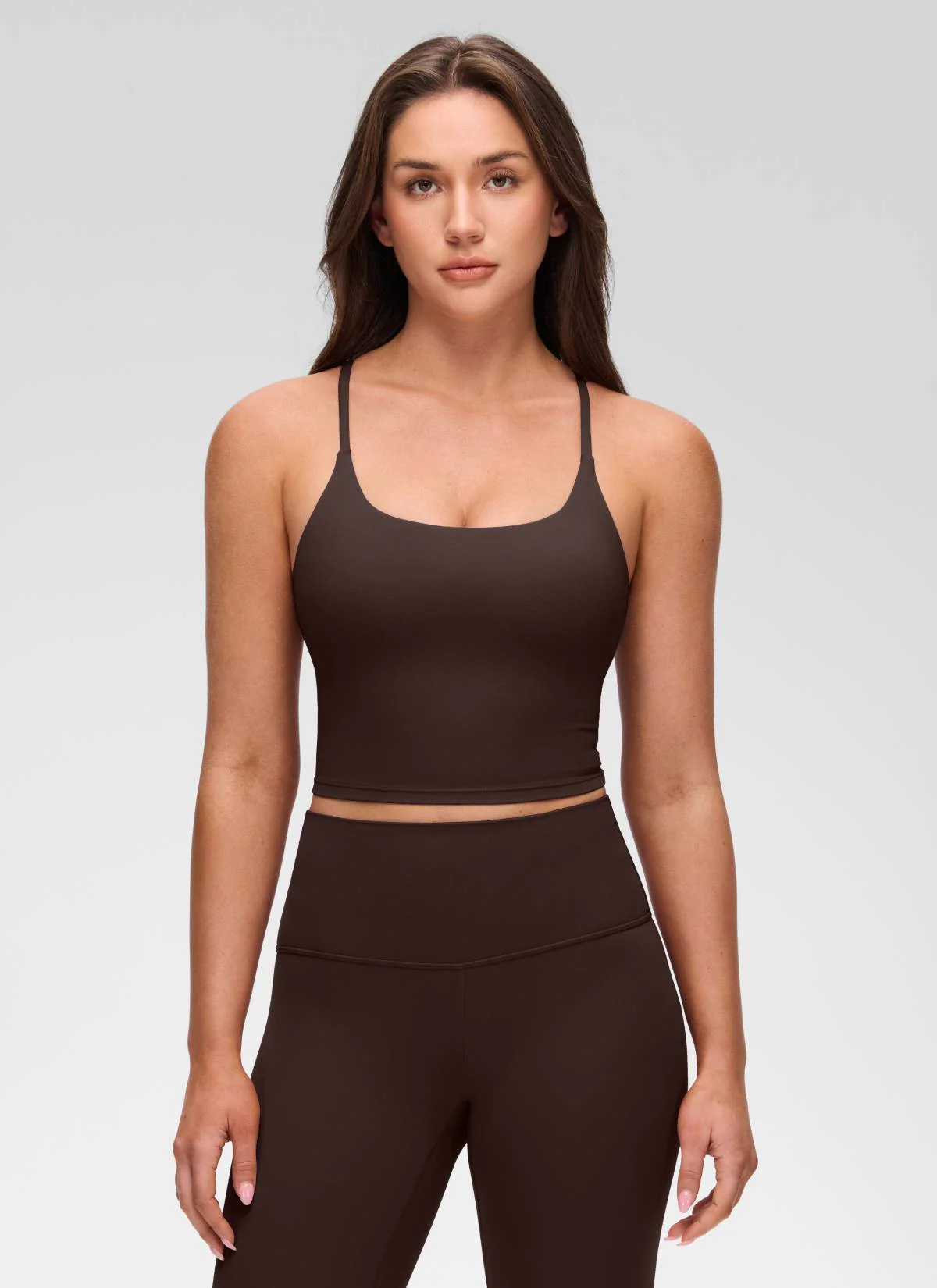 Butterluxe Twist Cross Back Built in Bra Tank - Image 7