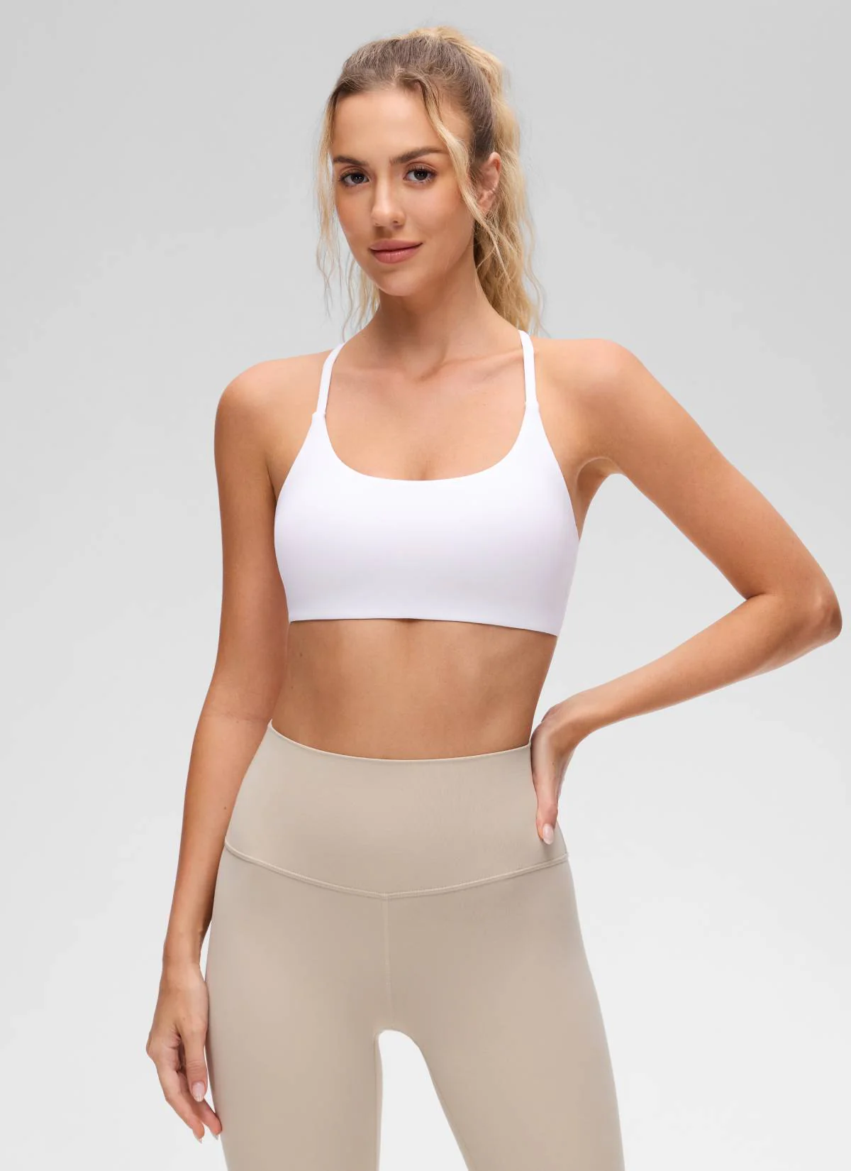 Butterluxe Twist Cross Back Sports Bra - Image 10