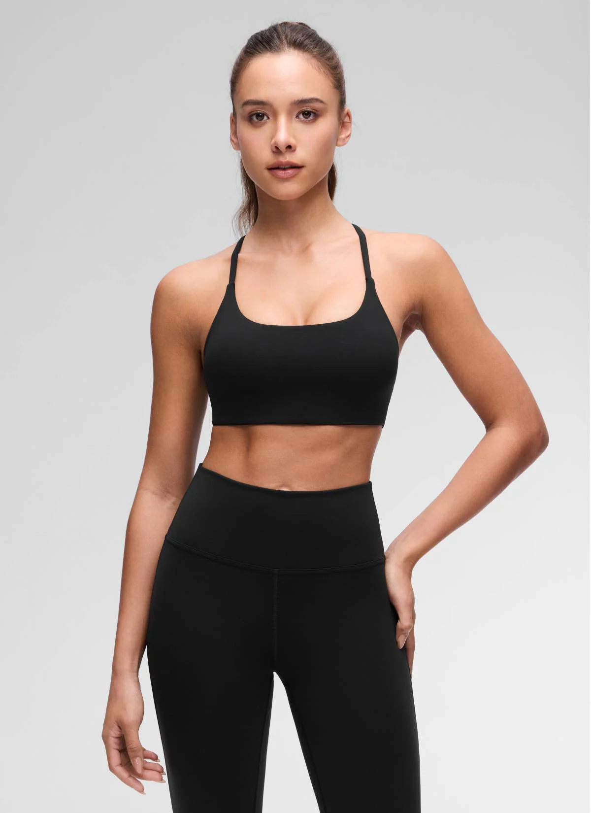 Butterluxe Twist Cross Back Sports Bra - Image 5