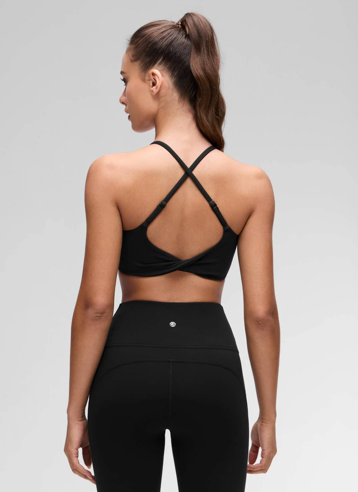 Butterluxe Twist Cross Back Sports Bra - Image 6
