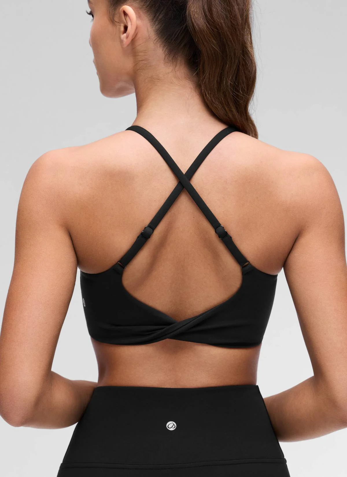 Butterluxe Twist Cross Back Sports Bra - Image 9