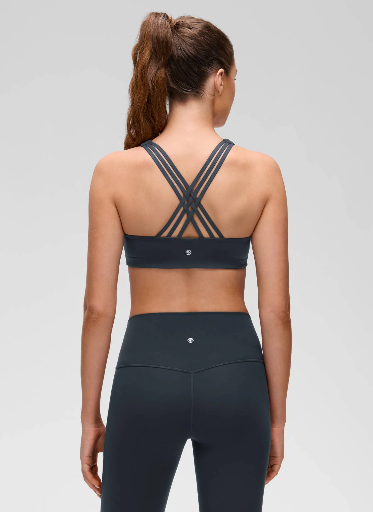 Butterluxe V Neck Strappy Sports Bra - Image 11