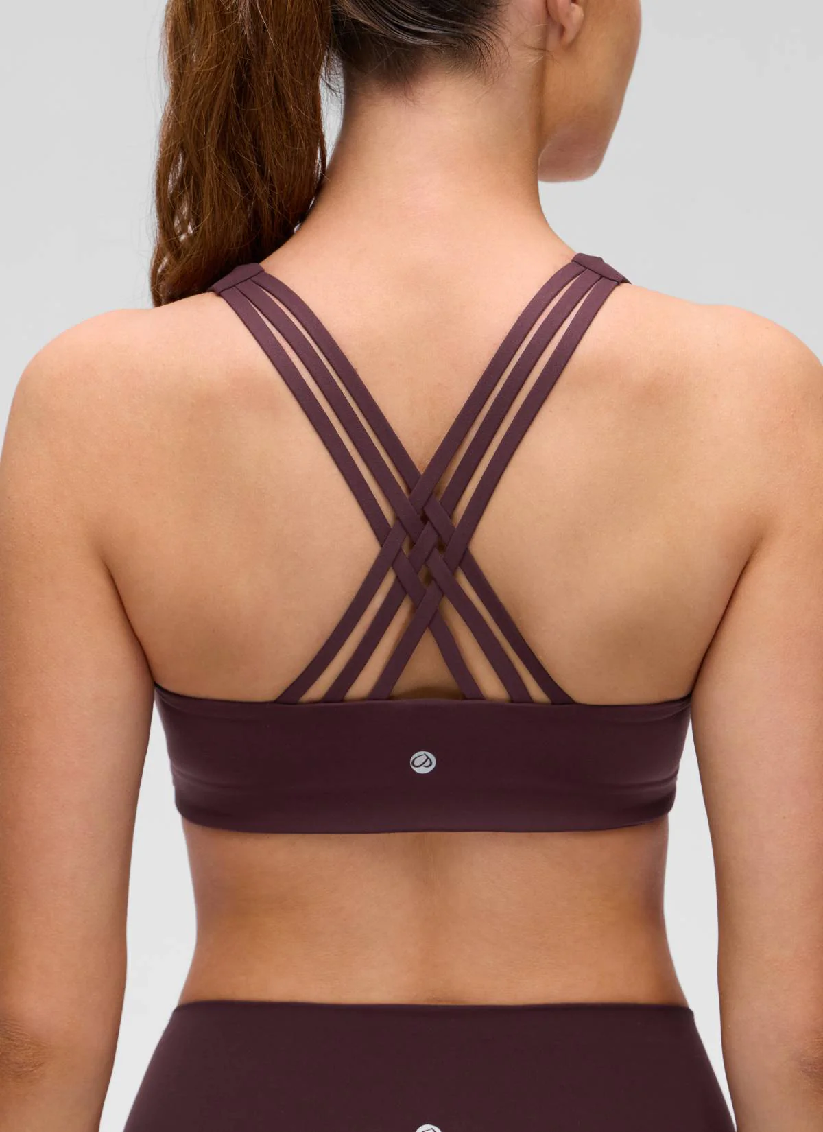 Butterluxe V Neck Strappy Sports Bra - Image 5