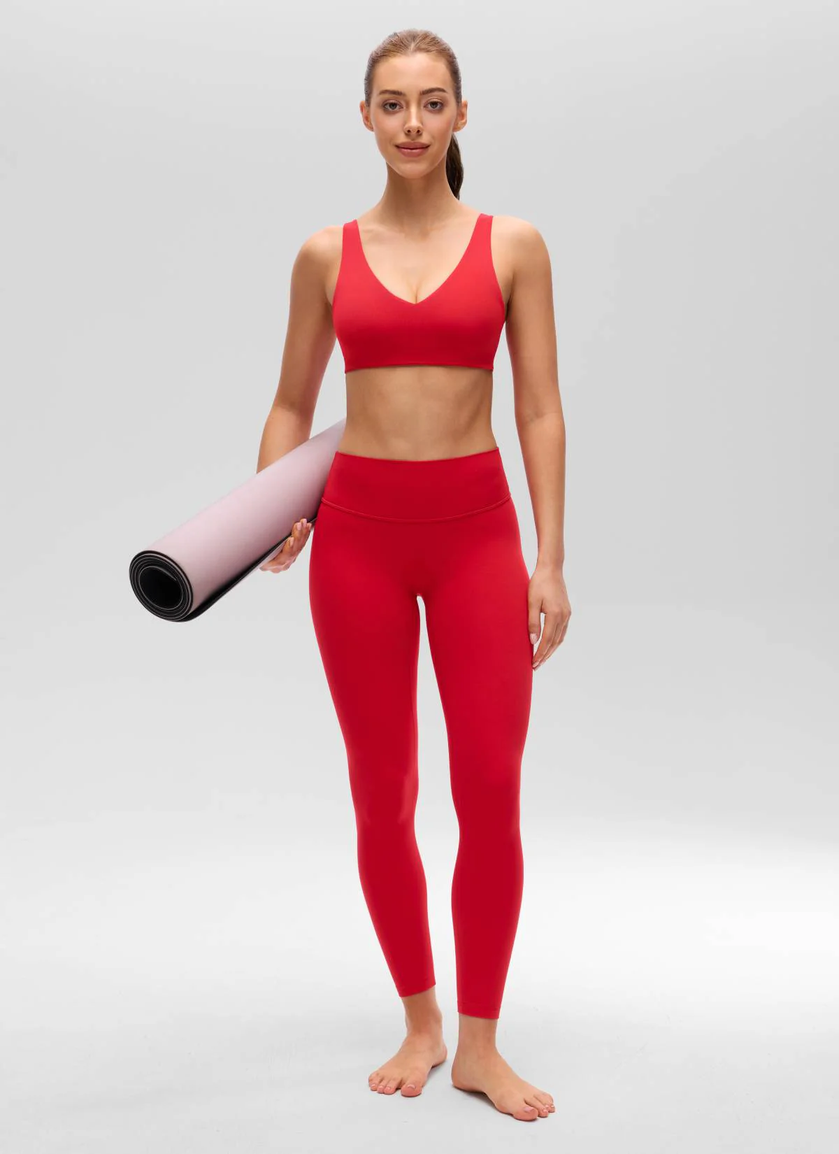 Butterluxe V Neck U Back Sports Bra - Image 20