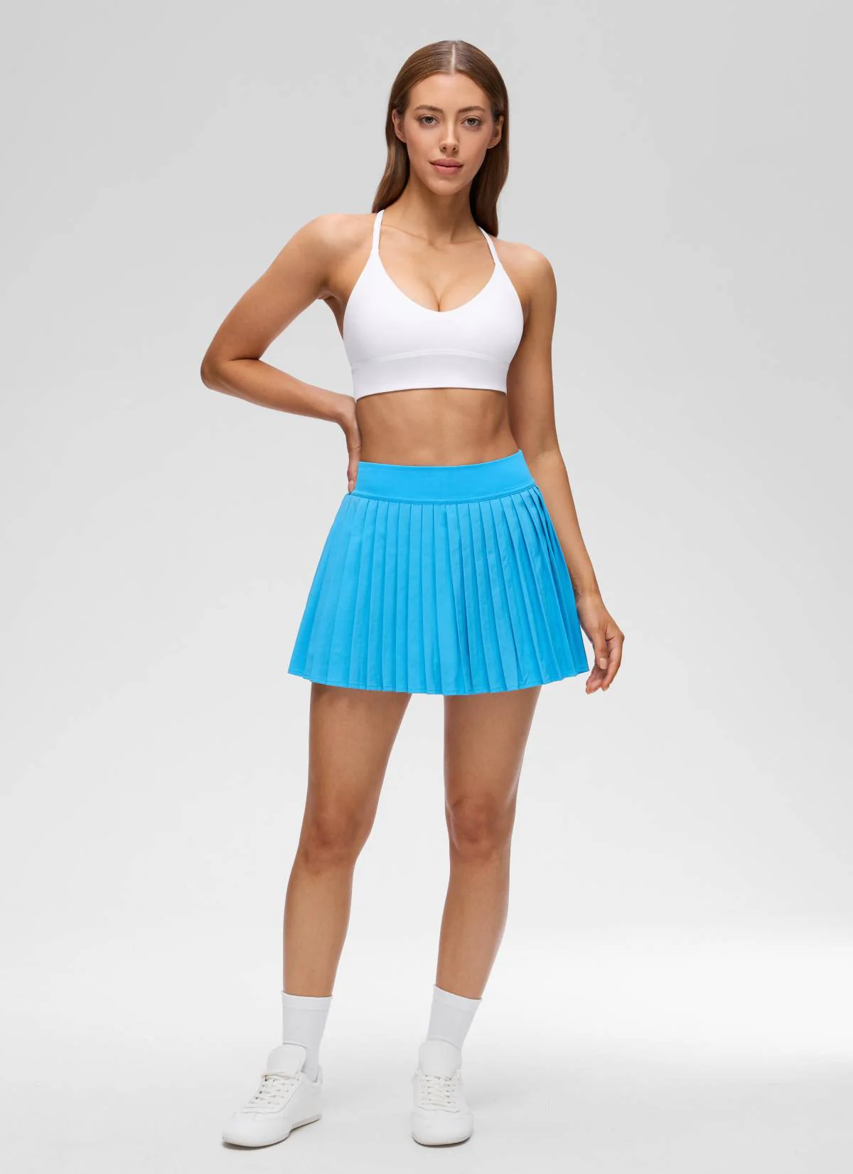 Butterluxe Cross Back Longline Sports Bra - Image 17
