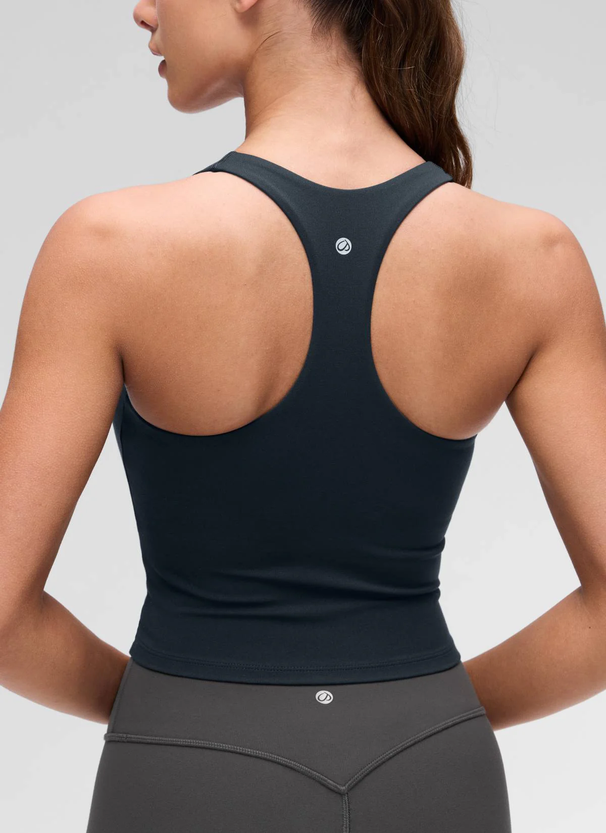 Butterluxe V Neck Racerback Shelf Bra Tank - Image 20