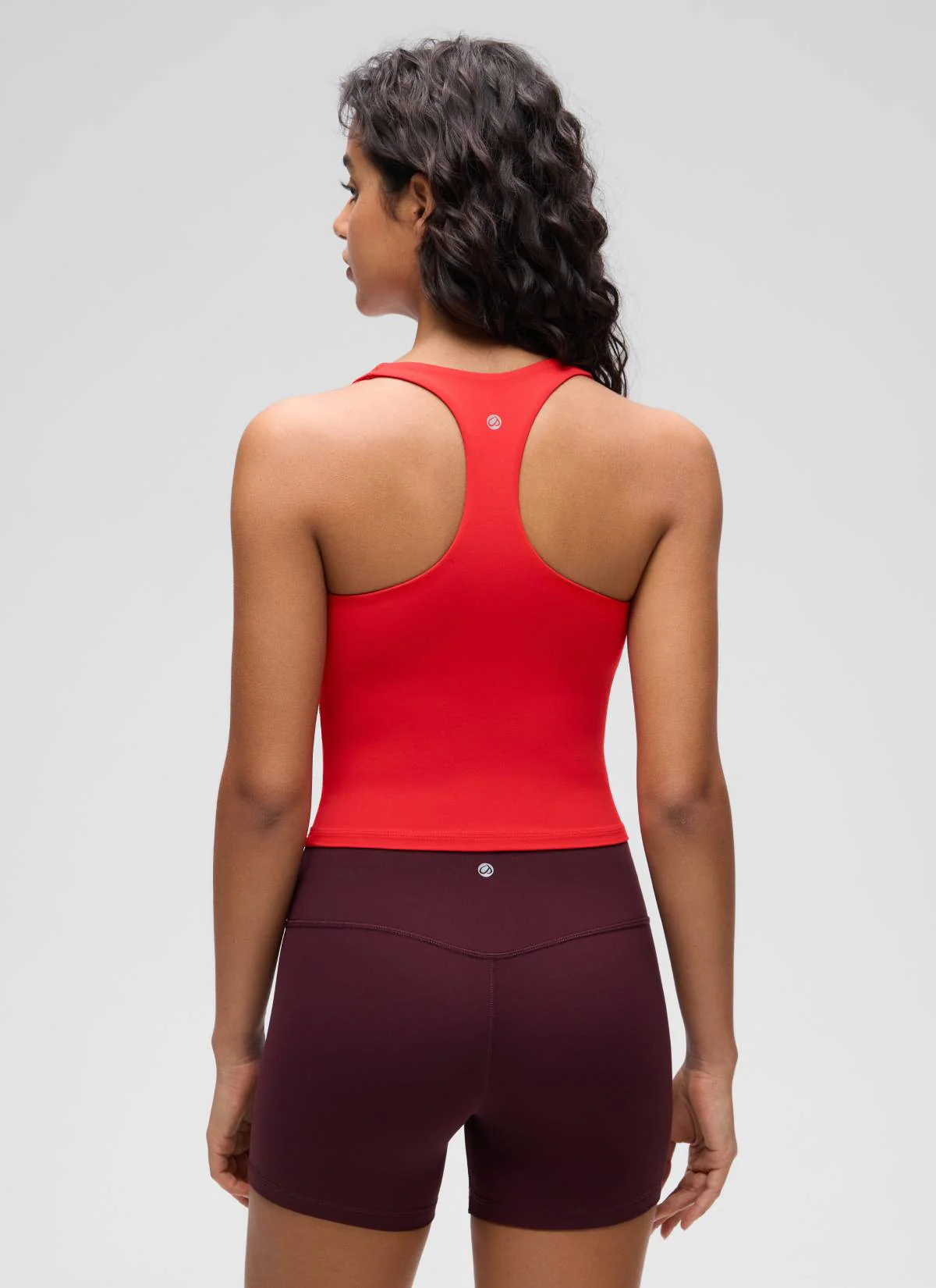 Butterluxe V Neck Racerback Shelf Bra Tank - Image 22