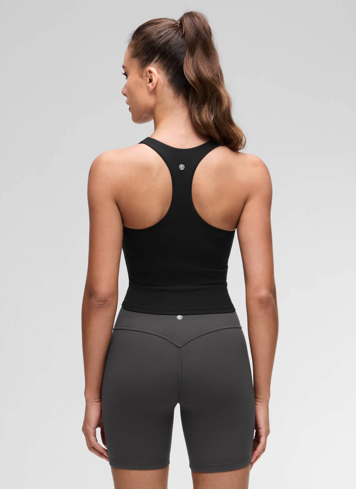 Butterluxe V Neck Racerback Shelf Bra Tank - Image 6
