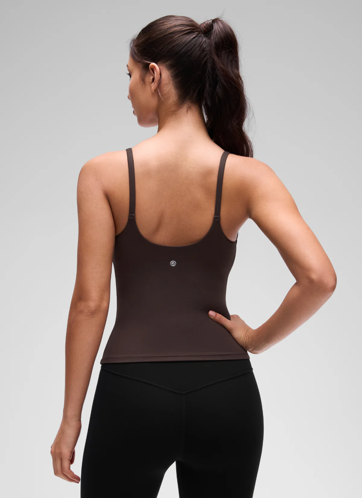 Softretch U Back Waist Length Built in Bra Tank - Image 7