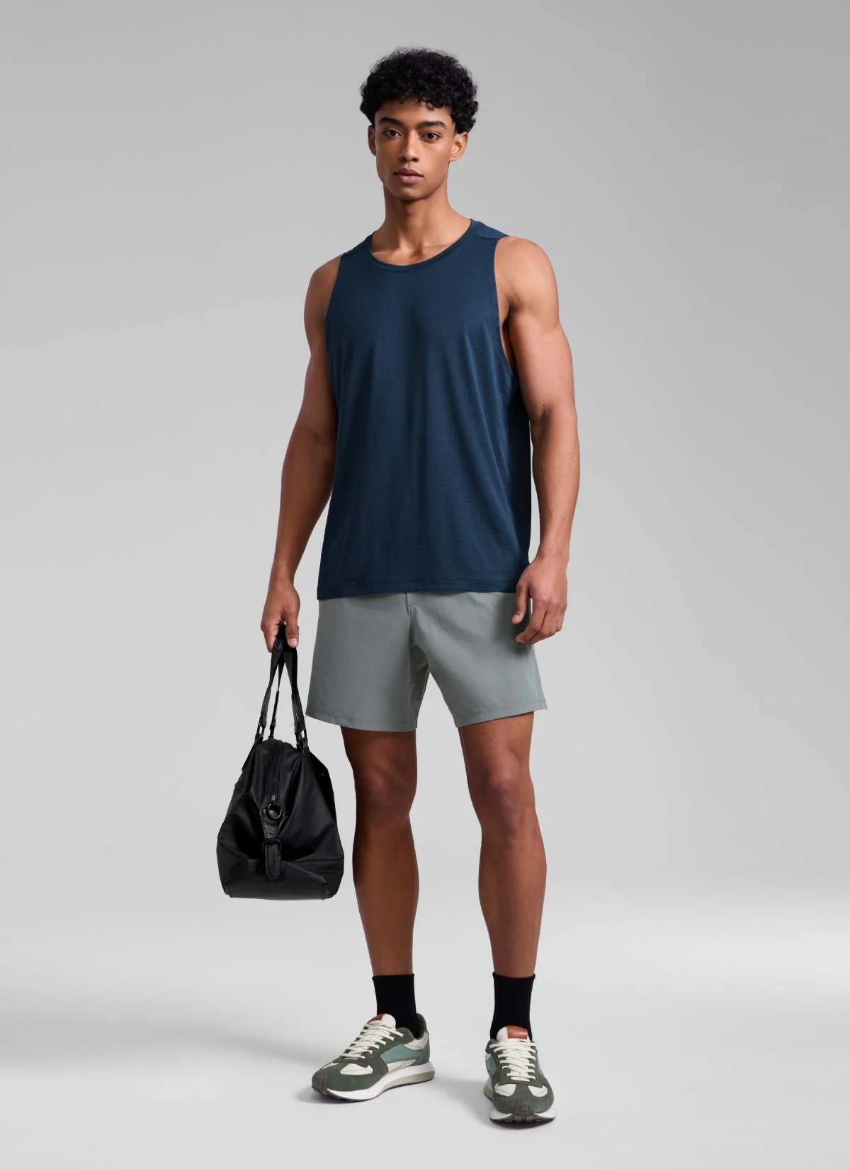 Lightweight Side Slits Narrow Shoulder Tank - Image 11