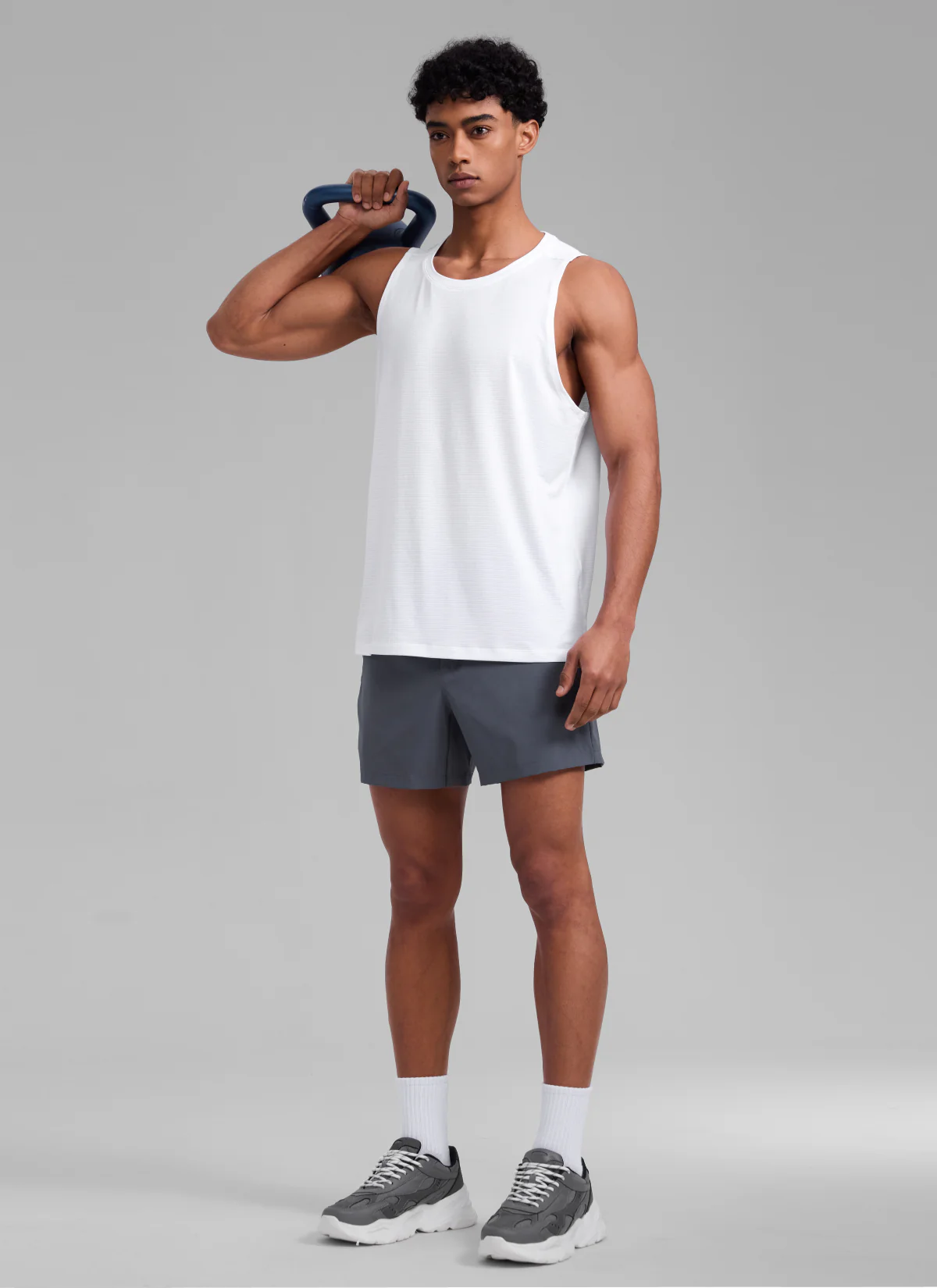 Lightweight Side Slits Narrow Shoulder Tank - Image 19
