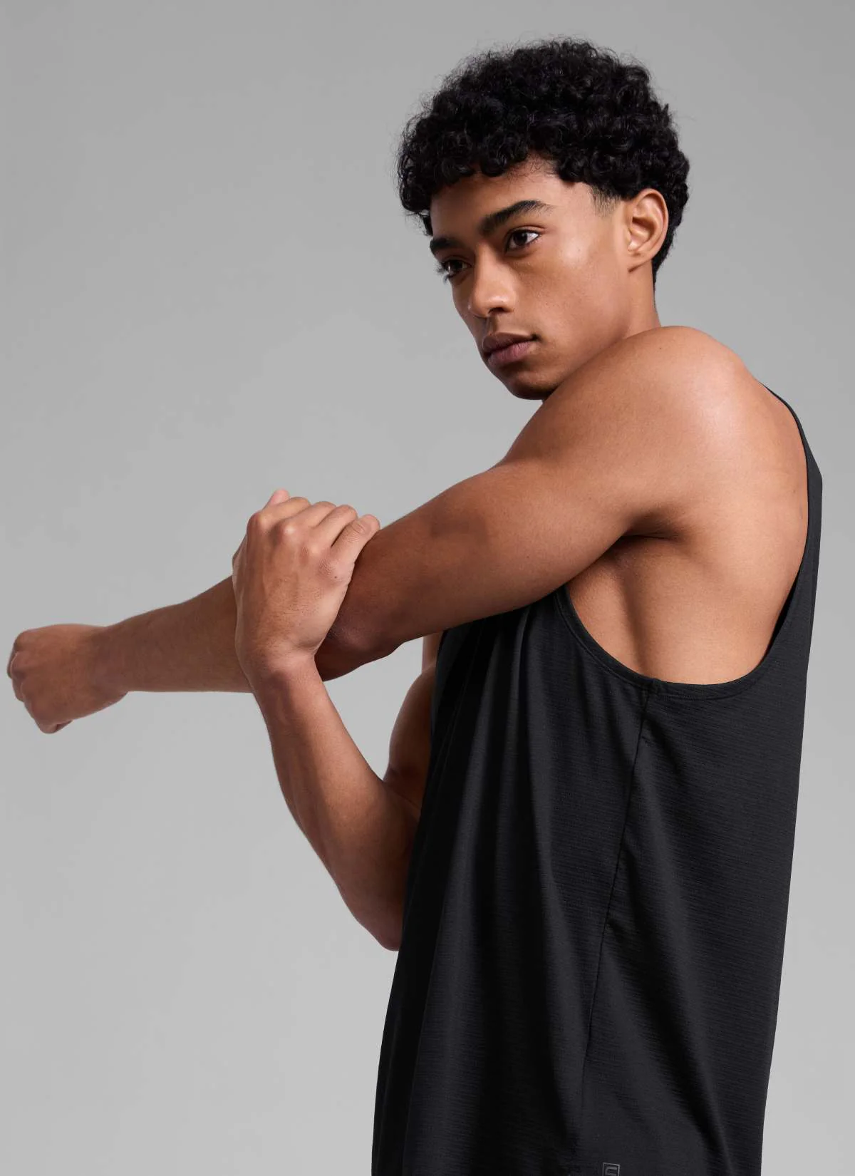 Lightweight Side Slits Narrow Shoulder Tank - Image 8