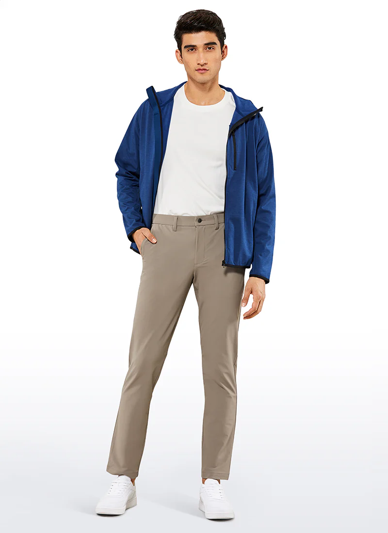 Stretch Slim-Fit Pants with Pockets 33'' - Image 12