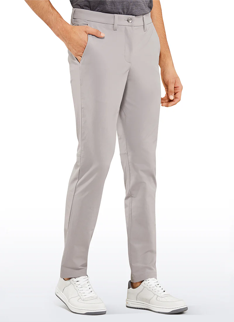 Stretch Slim-Fit Pants with Pockets 33'' - Image 23