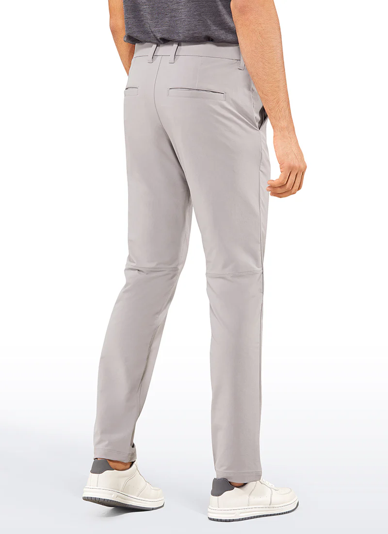 Stretch Slim-Fit Pants with Pockets 33'' - Image 24