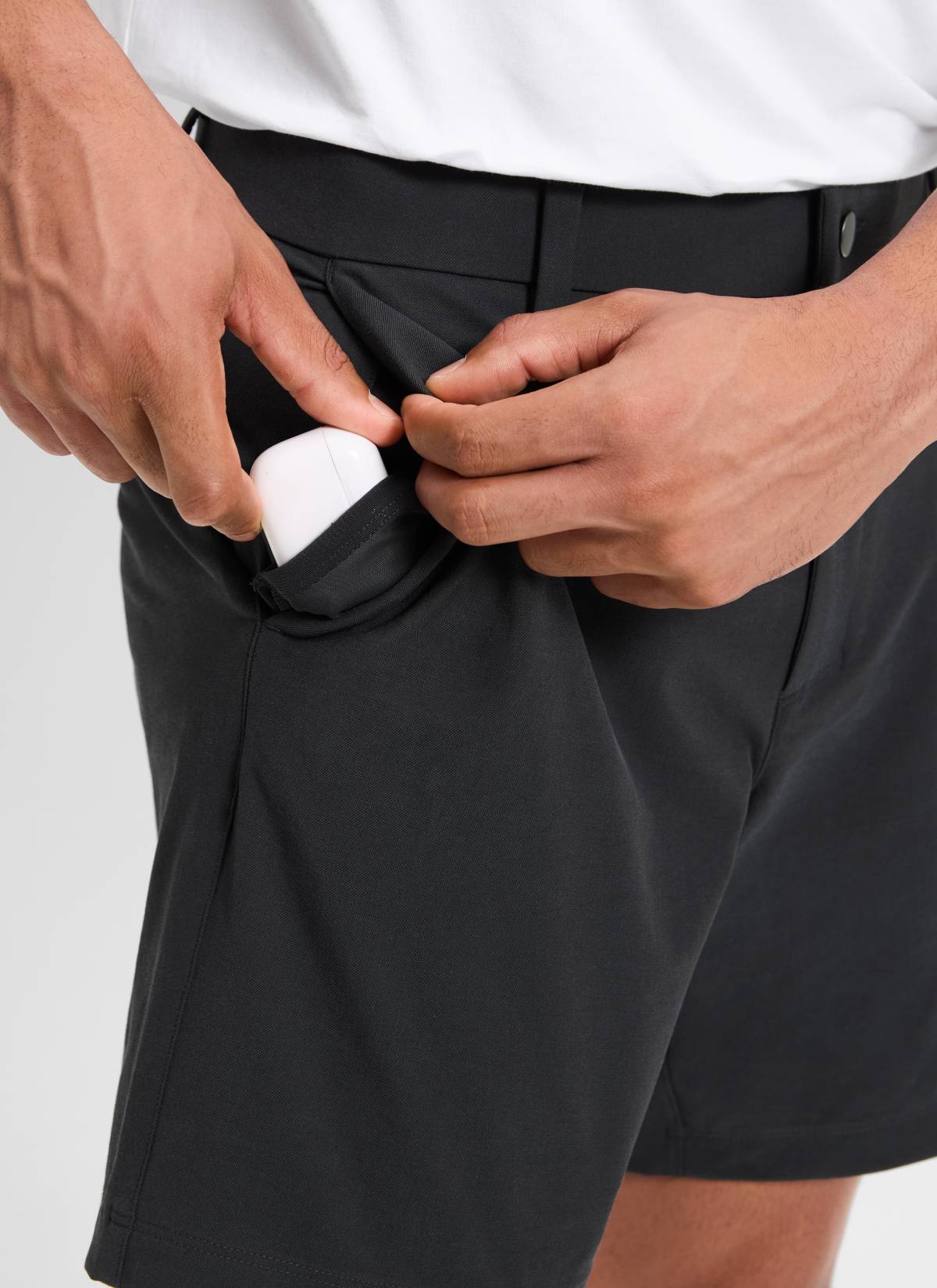 Stretch Cotton Pocket Chino Shorts 7" - Image 25