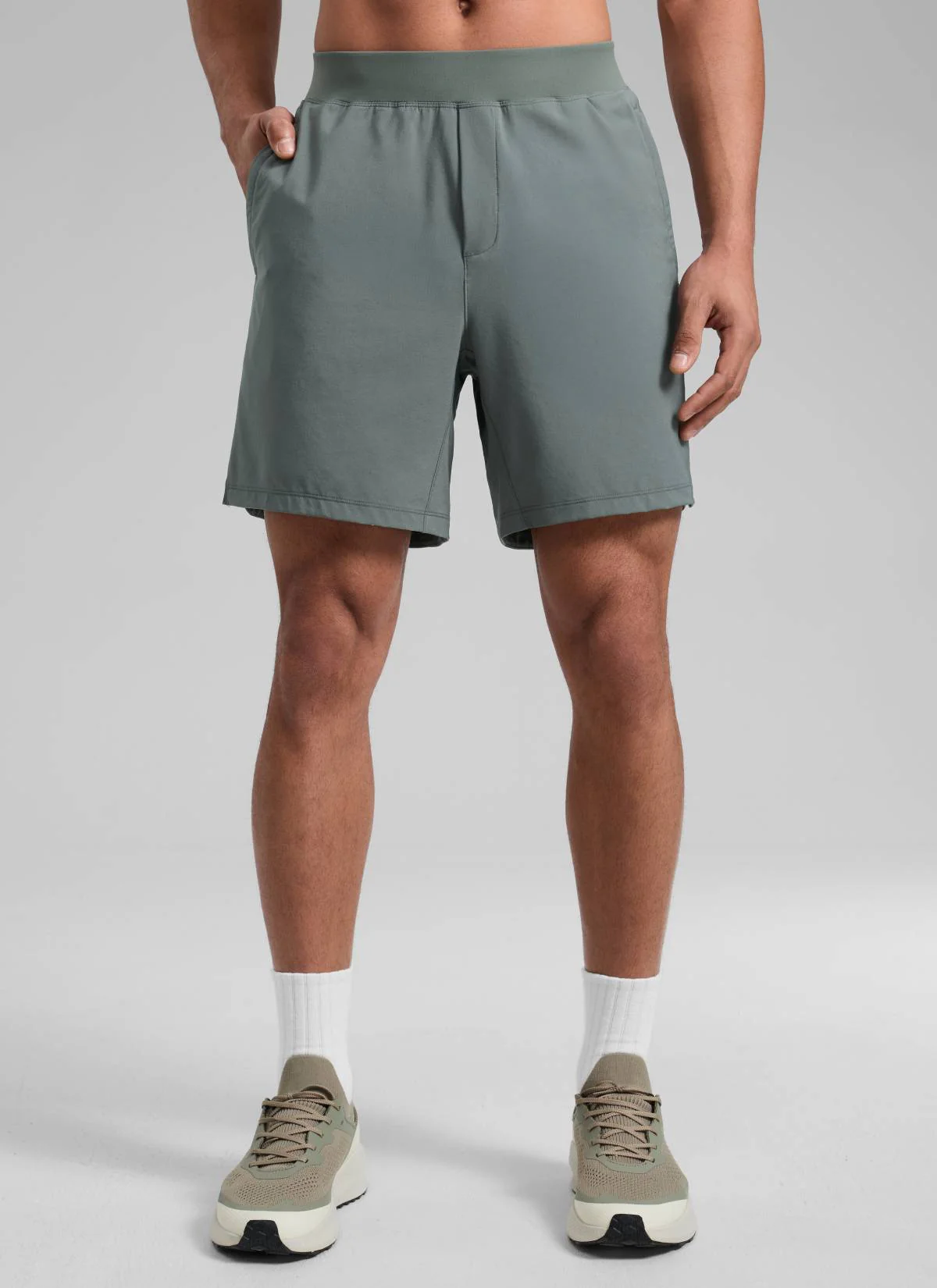 Feathery-Fit Soft Linerless Split Shorts 7" - Image 31