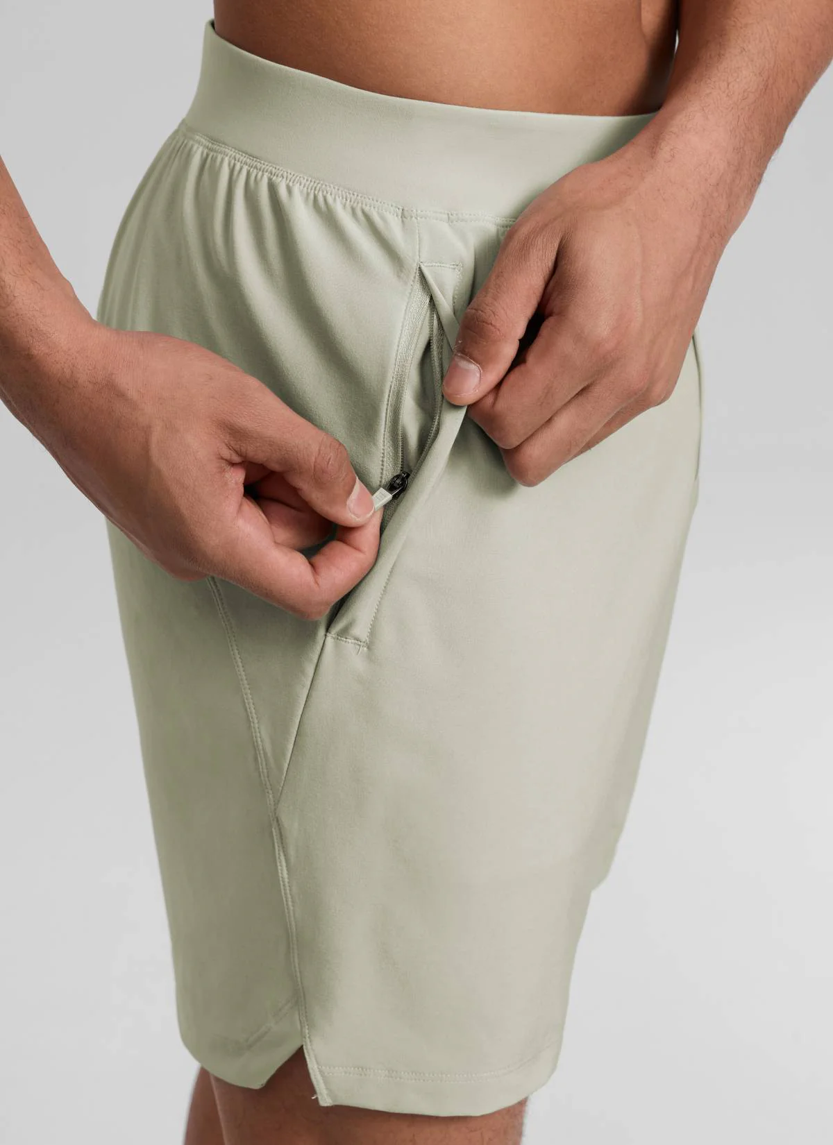 Feathery-Fit Soft Linerless Split Shorts 7" - Image 44