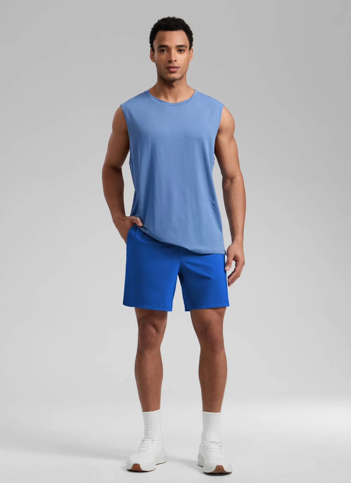 Feathery-Fit Soft Linerless Split Shorts 7" - Image 48