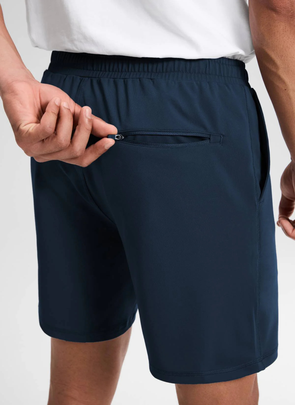 Drawstring Performance Knit Shorts 7" - Image 10