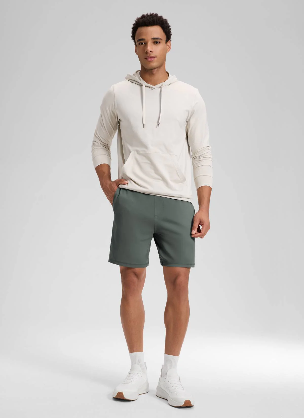 Drawstring Performance Knit Shorts 7" - Image 13
