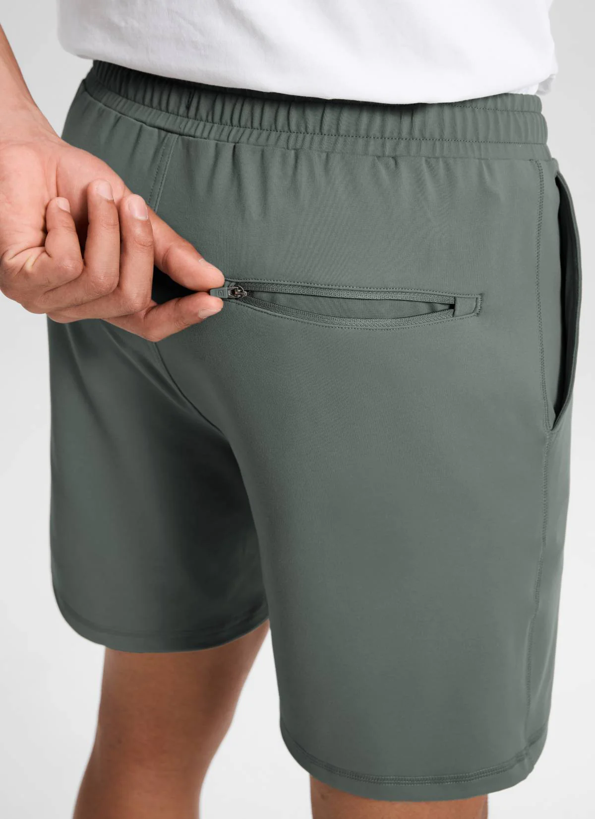 Drawstring Performance Knit Shorts 7" - Image 15