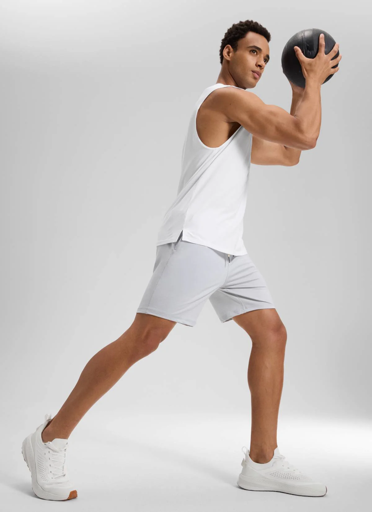 Drawstring Performance Knit Shorts 7" - Image 23