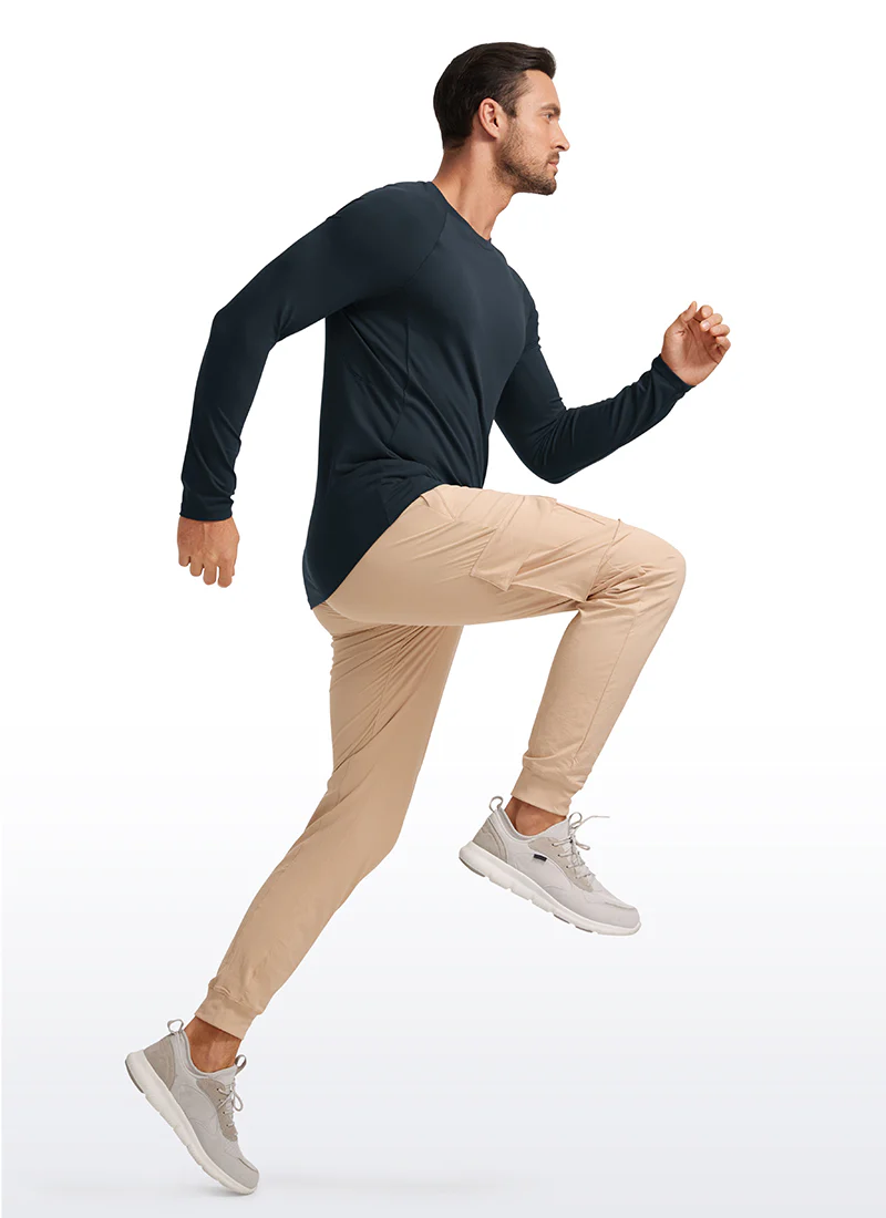 Brushed Slim-Fit Long Sleeve - Image 15