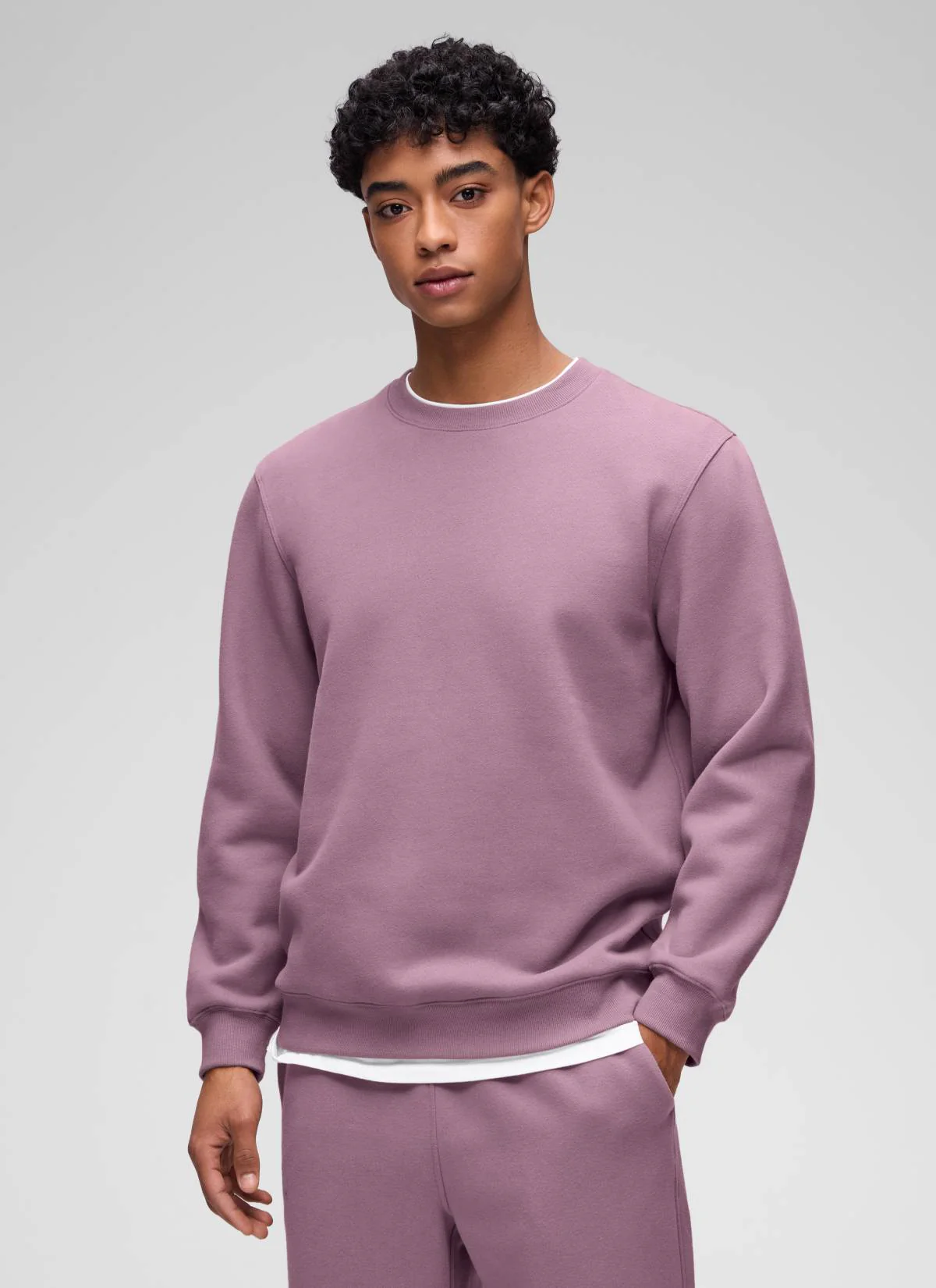Fleece Lined Pullover Sweatshirt - Image 25