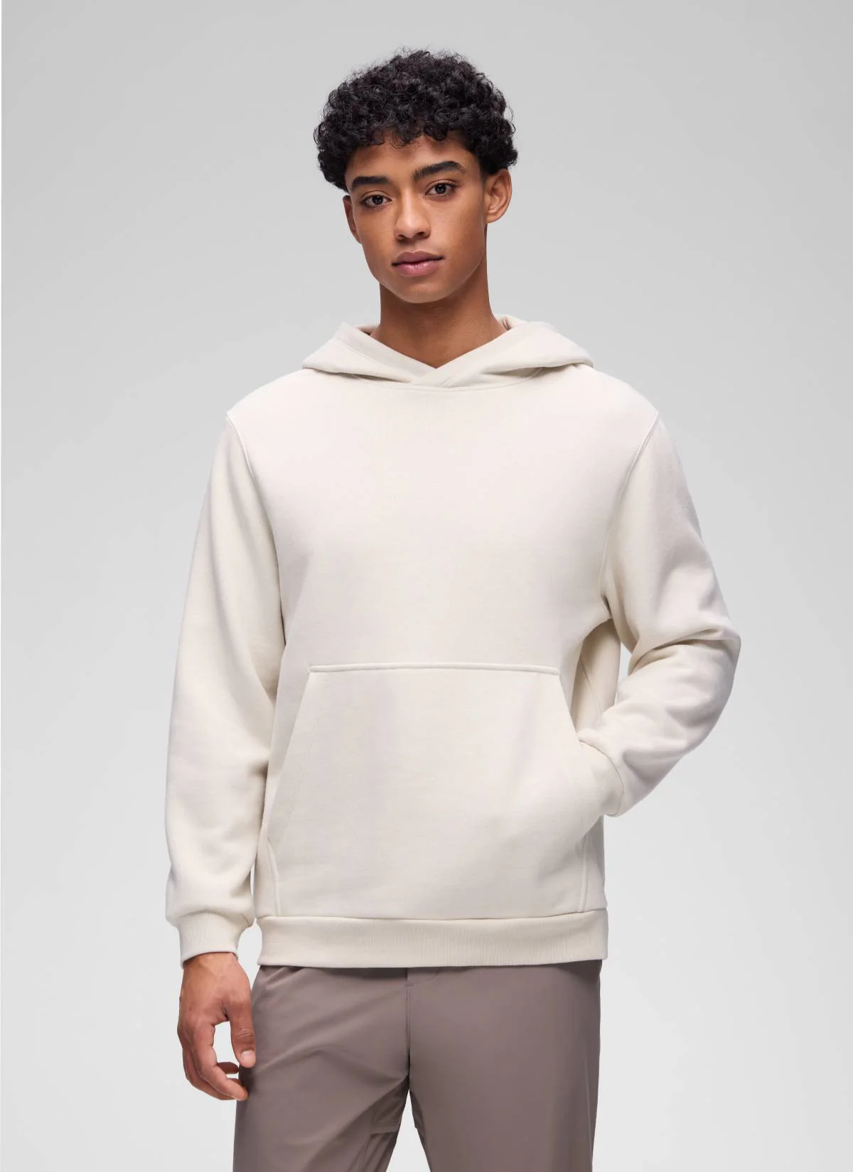Fleece Lined Pocket Pullover Hoodie - Image 12