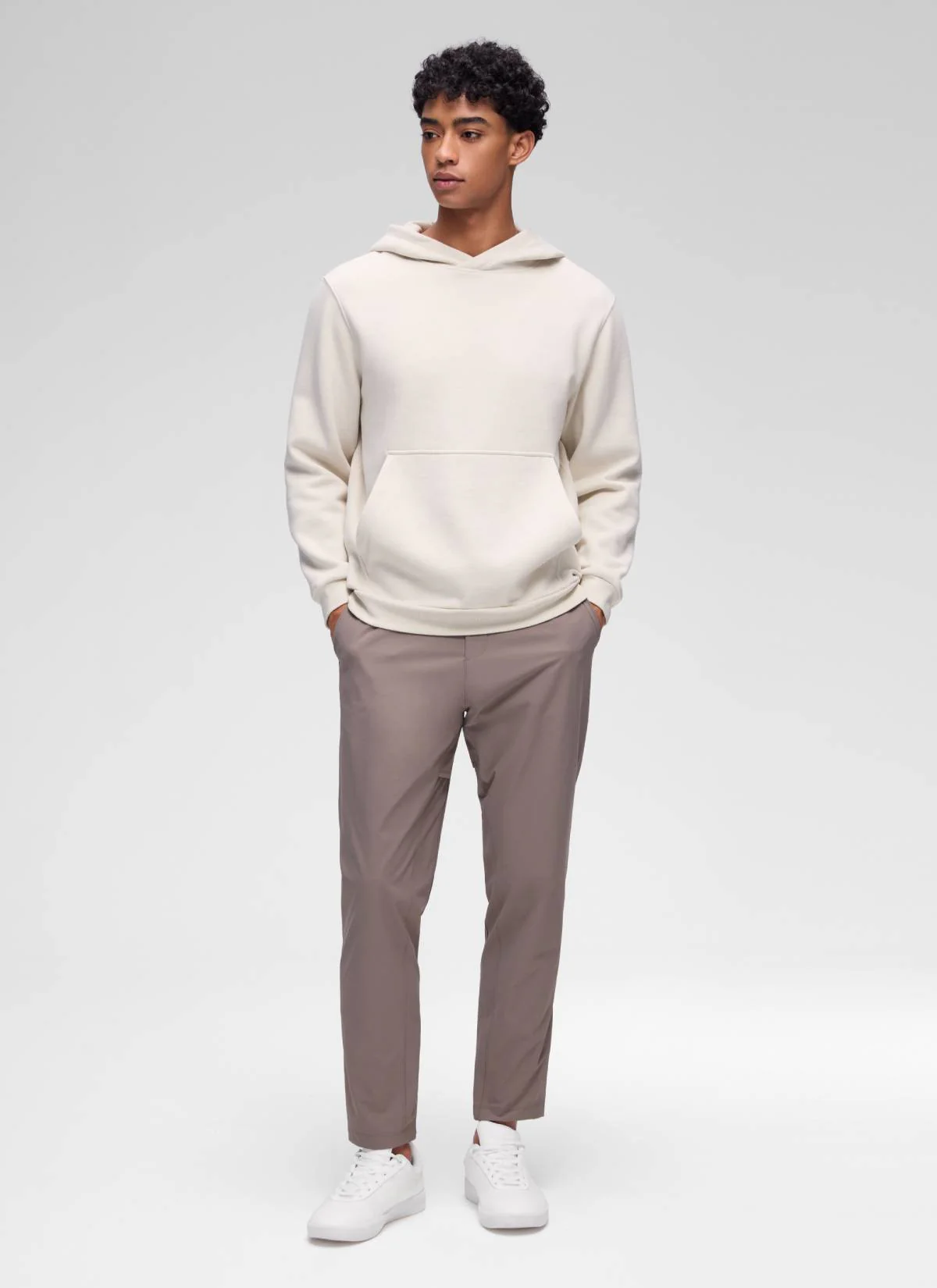 Fleece Lined Pocket Pullover Hoodie - Image 14